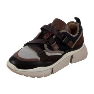 Chloe color block tennis shoes